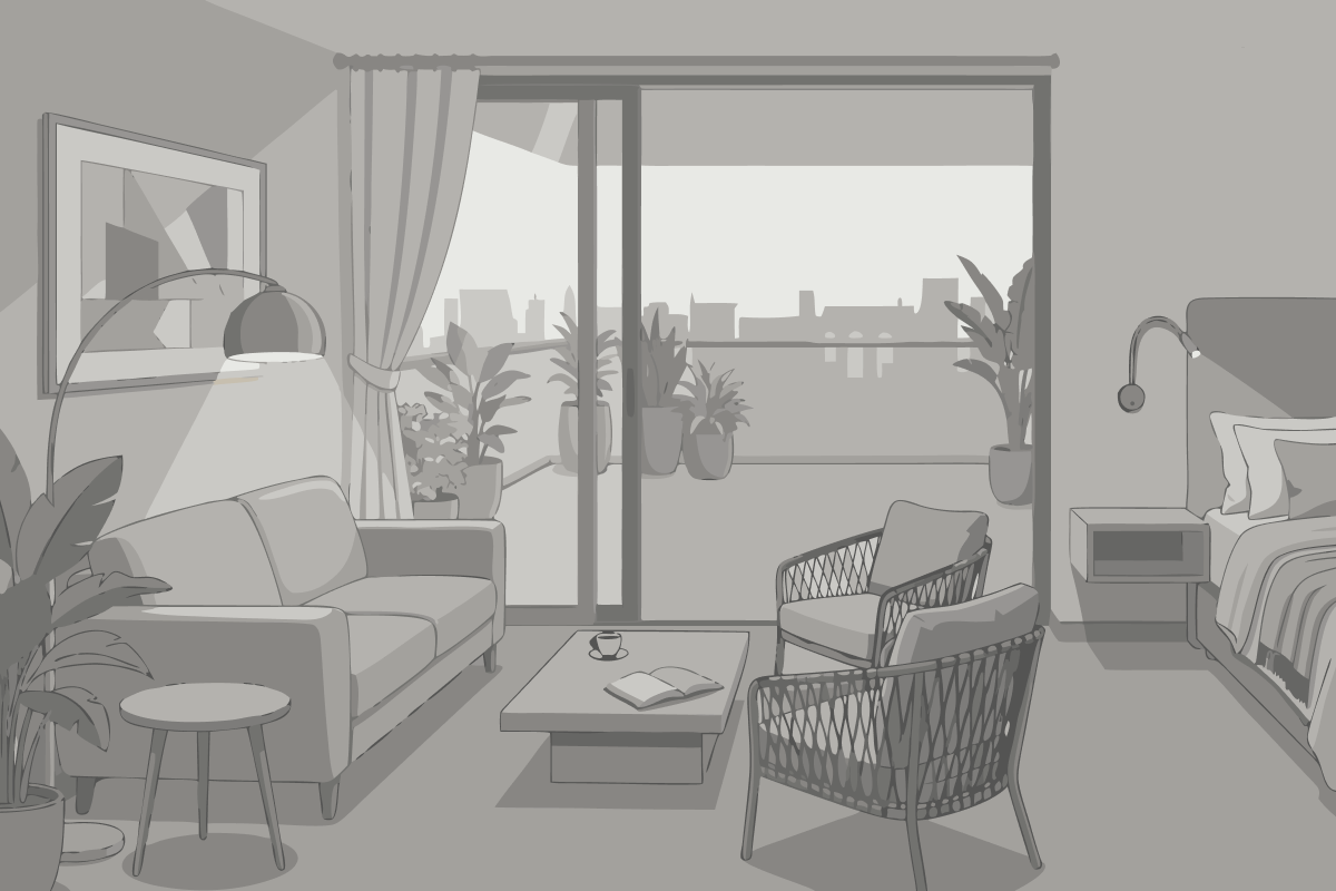 Executive King Suite with Garden View
